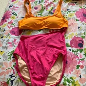 Bright & brand new Jcrew swimsuit